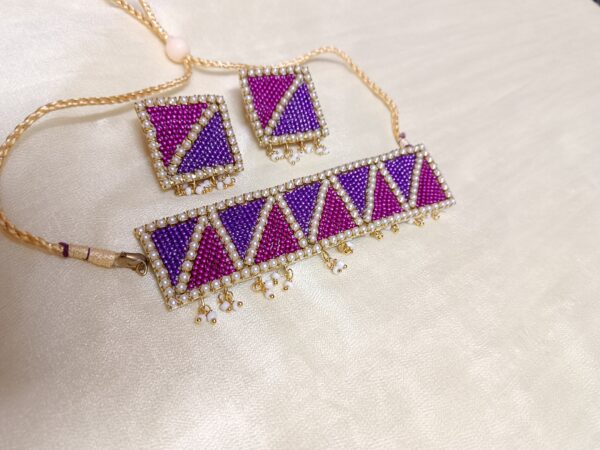 Double color Choker Set. - Image 3