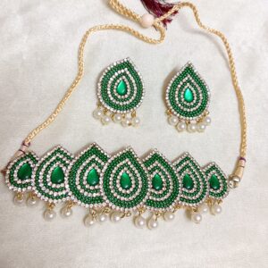 Green Tilak Set
