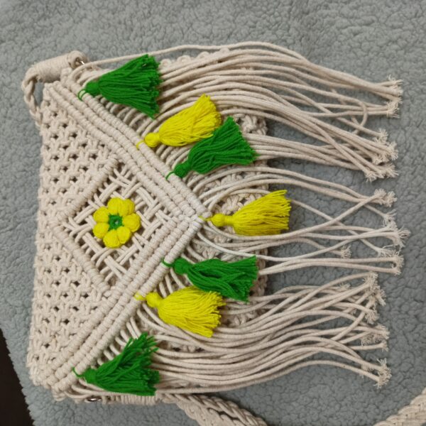 Sling Bag - Off White - Image 3