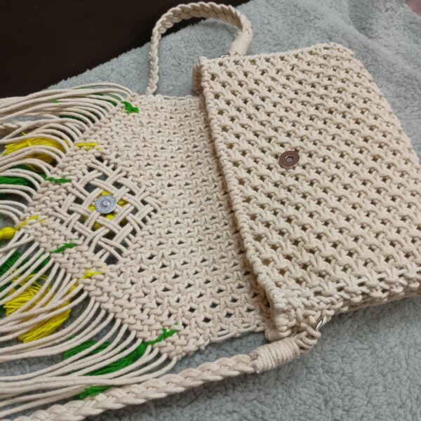 Sling Bag - Off White - Image 4