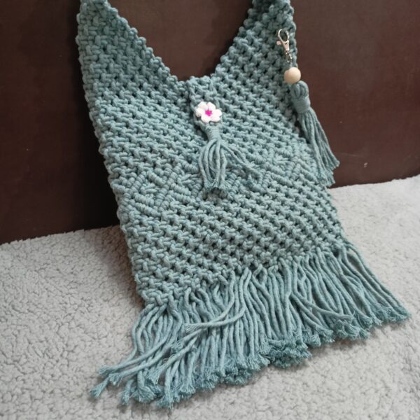 Tote Bag - Greyish Blue