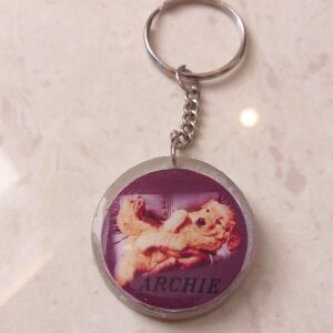 Customized Photo Resin keychain
