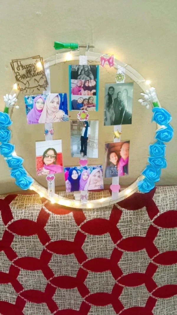 Wooden Hoop Frame - Image 2