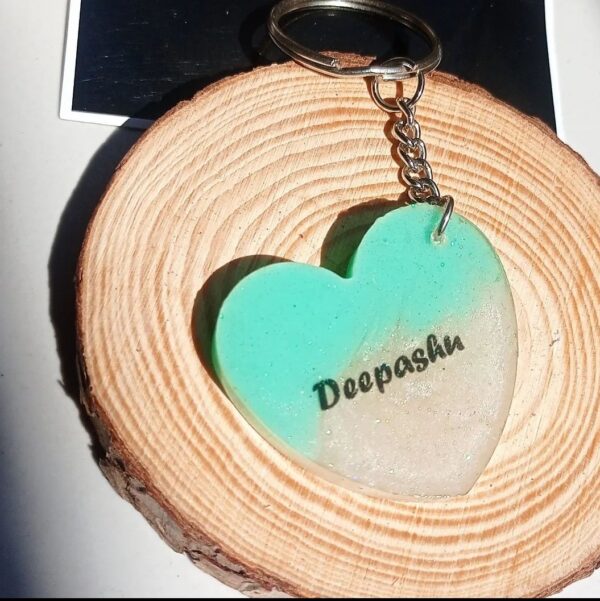 Heart keychain