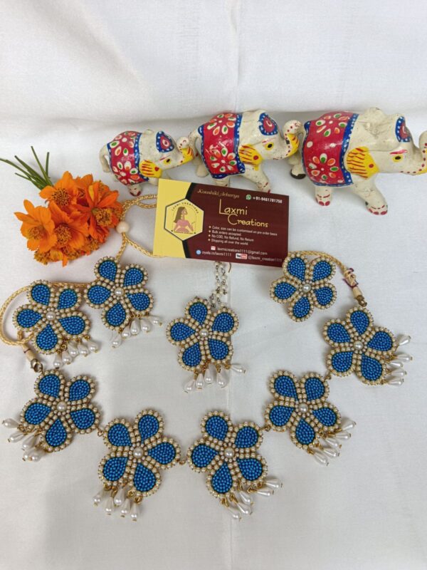 Blue Floral Set