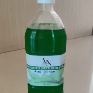 Khus Khus (vettiver) syrup with Rock sugar