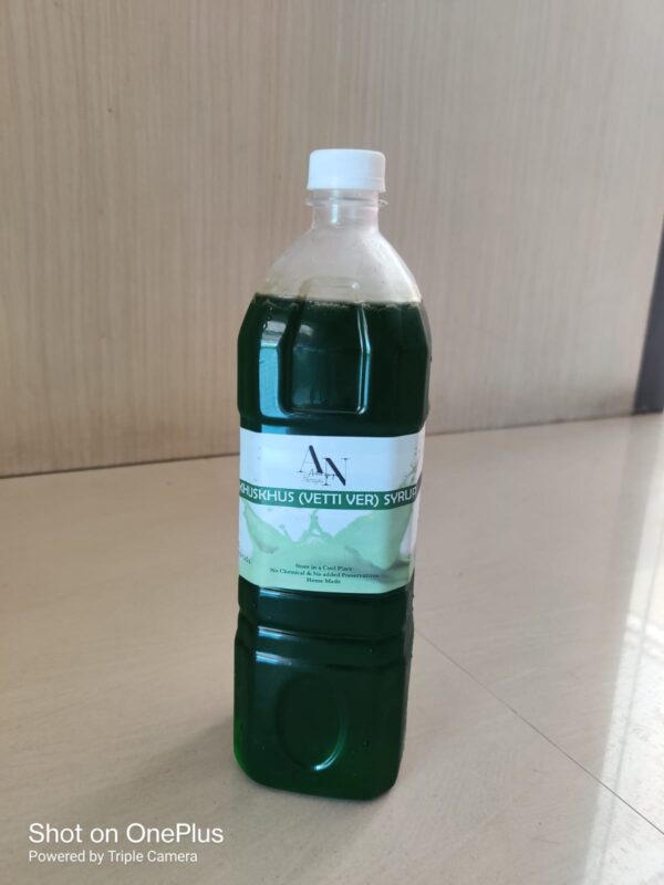 Khus Khus (Vetiver) Syrup - Image 2
