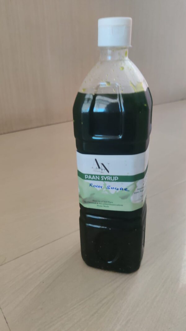 Paan syrup (Betel leaf) with Rock sugar - Image 2