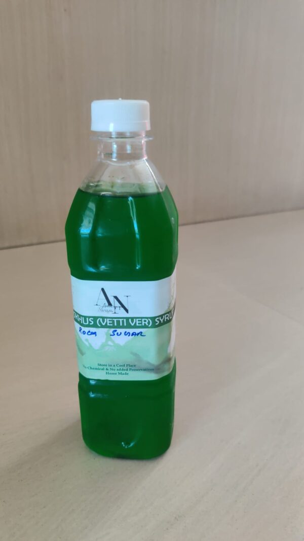 Khus Khus (vettiver) syrup with Rock sugar - Image 2