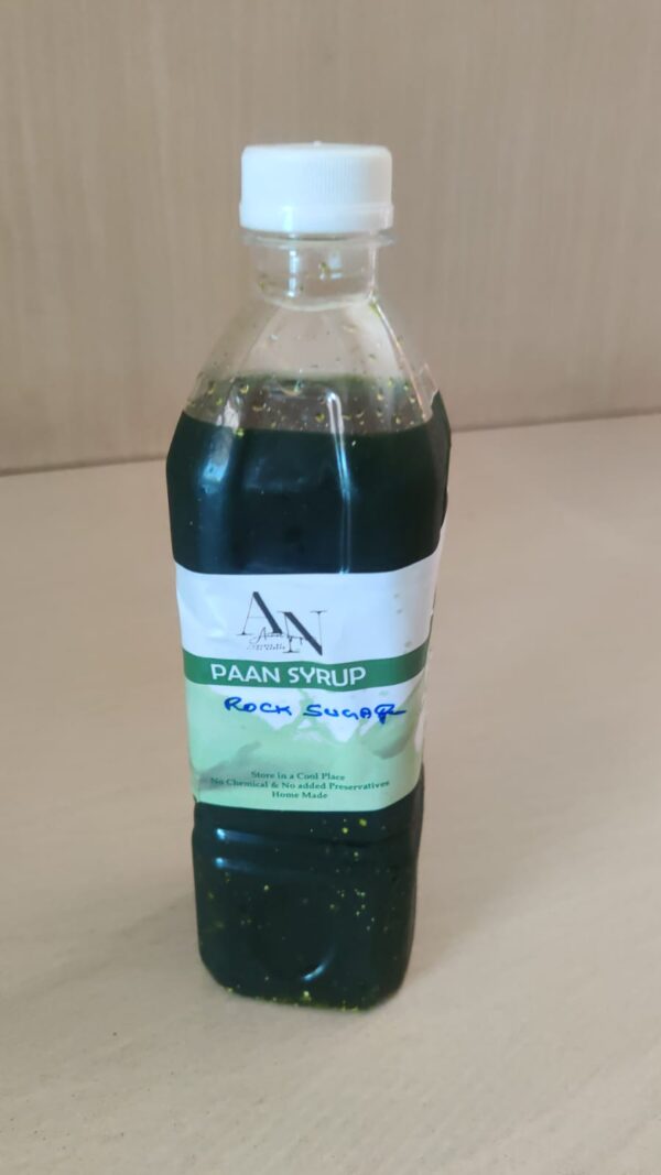 Paan syrup (Betel leaf) with Rock sugar