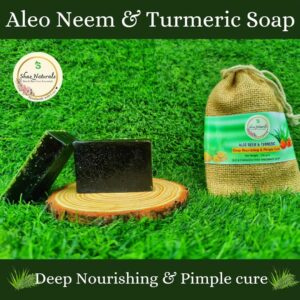 Aloevera Neem and Turmeric Soap