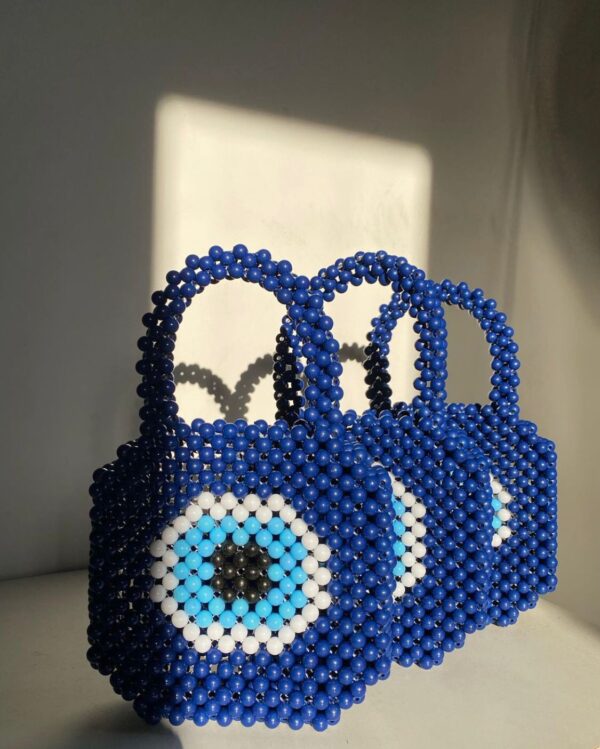 Evil Eye beaded bag - Image 2