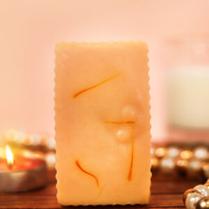 Goatmilk soap with Saffron