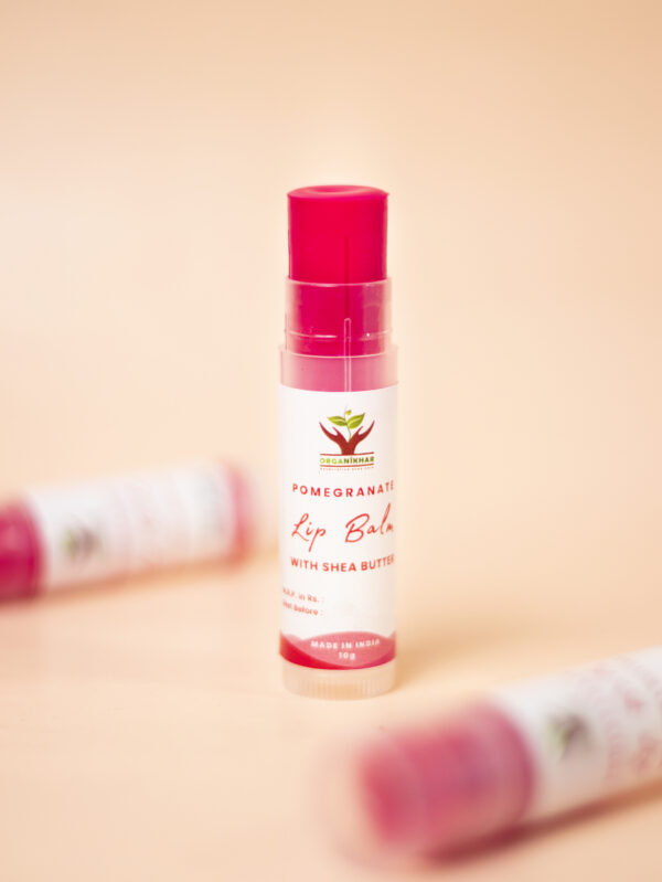 Pomegranate Lip Balm with Shea Butter - Image 2