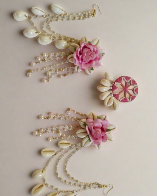 Floral Rose Petal Mangtika Set - Image 2