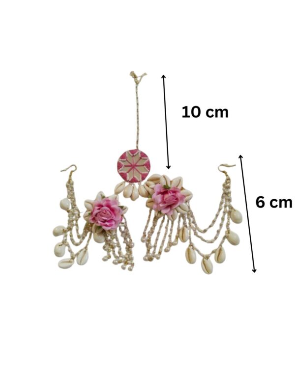 Floral Rose Petal Mangtika Set - Image 4