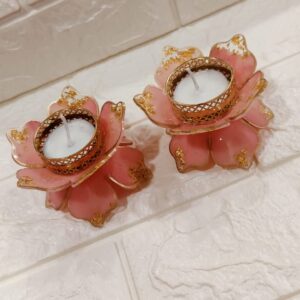 Lotus tea light holder