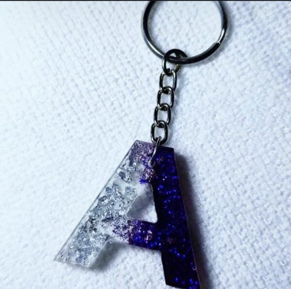 Resin keychain