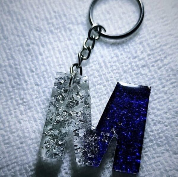 Resin keychain