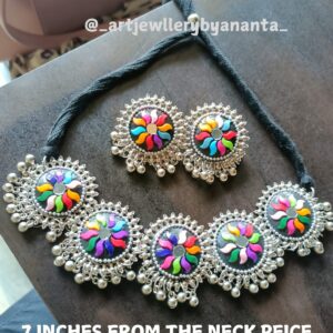 Rajasthani choker set by Artjewellerybyananta India