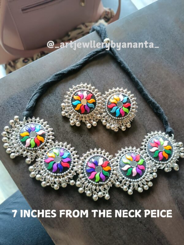 Rajasthani choker set by Artjewellerybyananta India