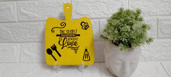 Kitchen decor Chopping board