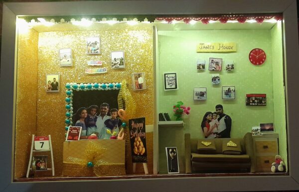 miniature shadow box