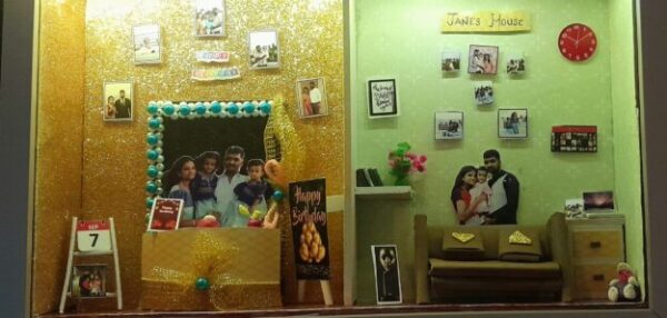 Miniature Shadow Box - Anniversary Gift - Image 2