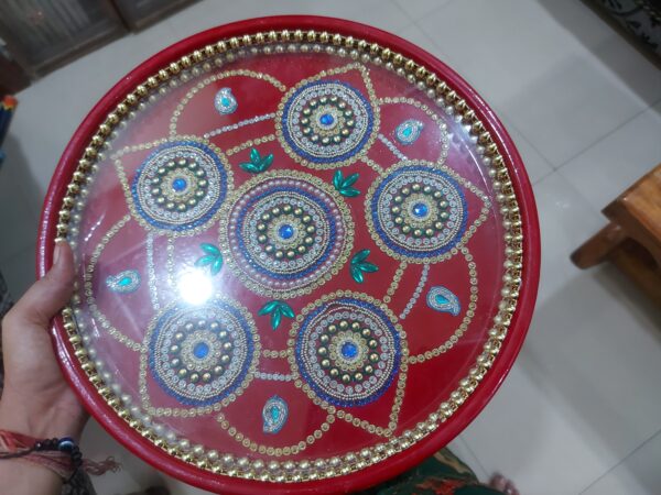 Decorative pooja thali - Image 5