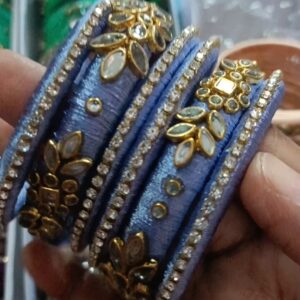 Silk thread bangles