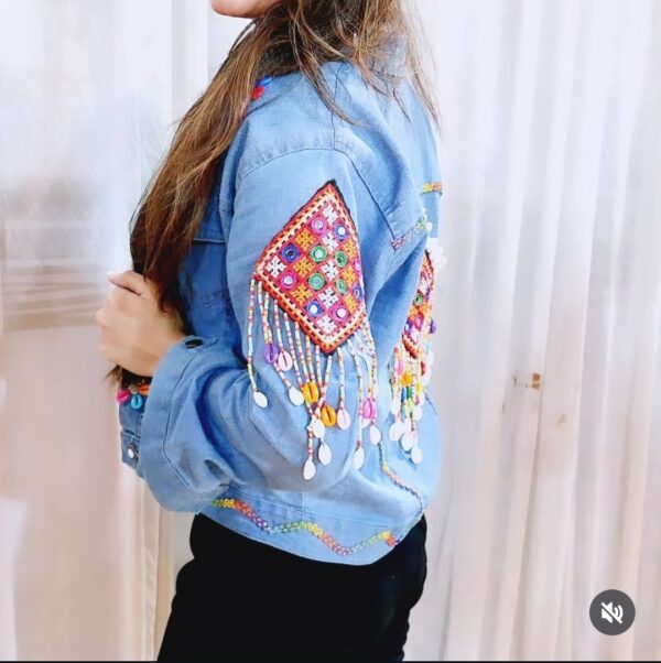 Hand Embroidery Denim Jacket