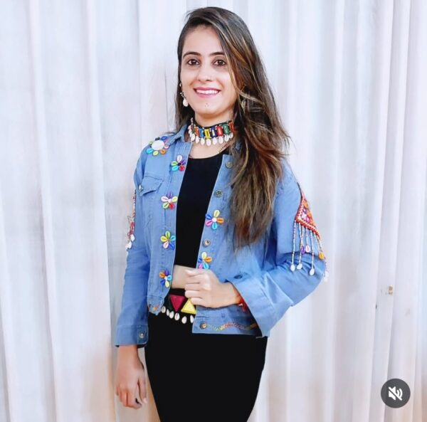 Hand Embroidery Denim Jacket