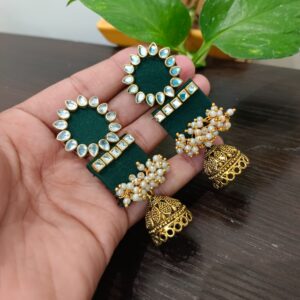 fabric earrings