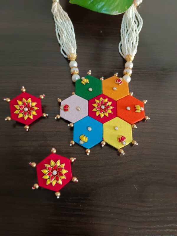 Handmade long necklace