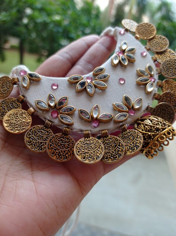 Moon shape Long chain set