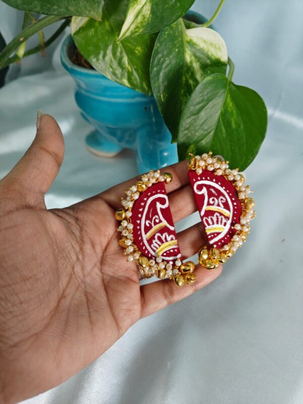 handpainted necklace