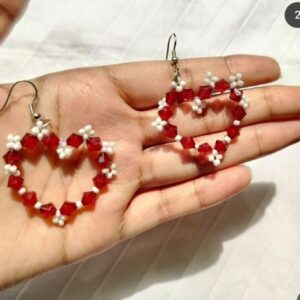heart earrings