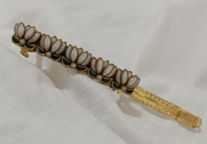 kundan hair clip