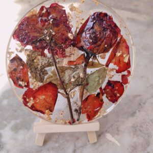 Rose preservation Resin frame