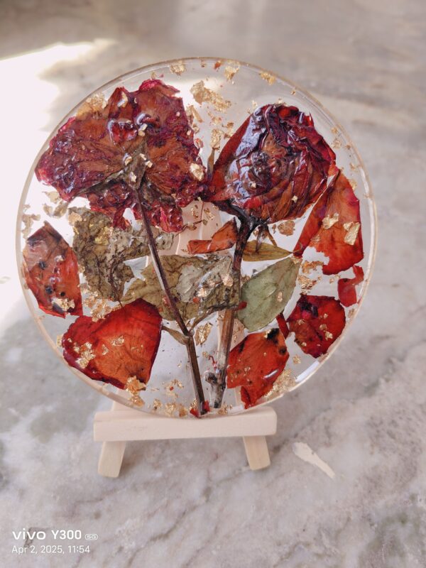Rose preservation Resin frame