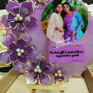 Resin 3d frame 8 inch