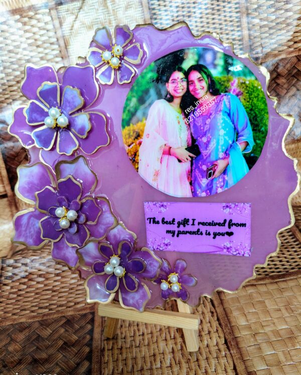 Resin 3d frame 8 inch - Image 3