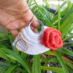 crochet keychain