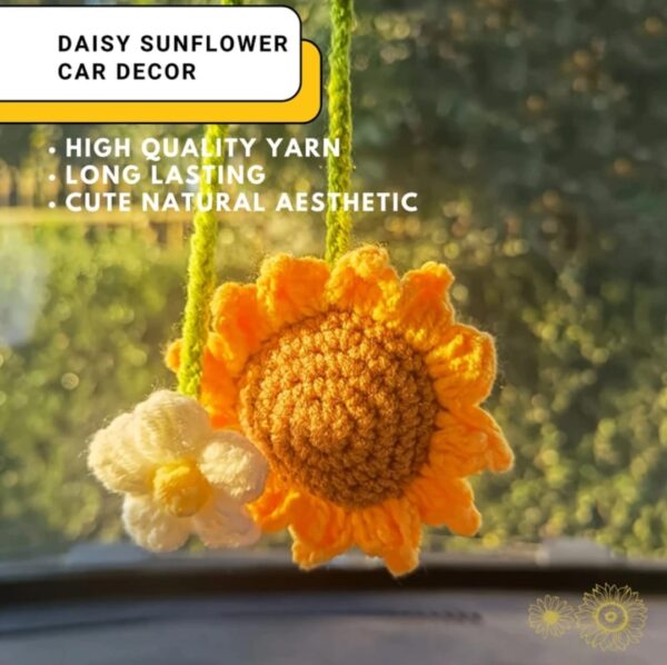 sunflower car hanging