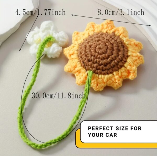 sunflower car hanging