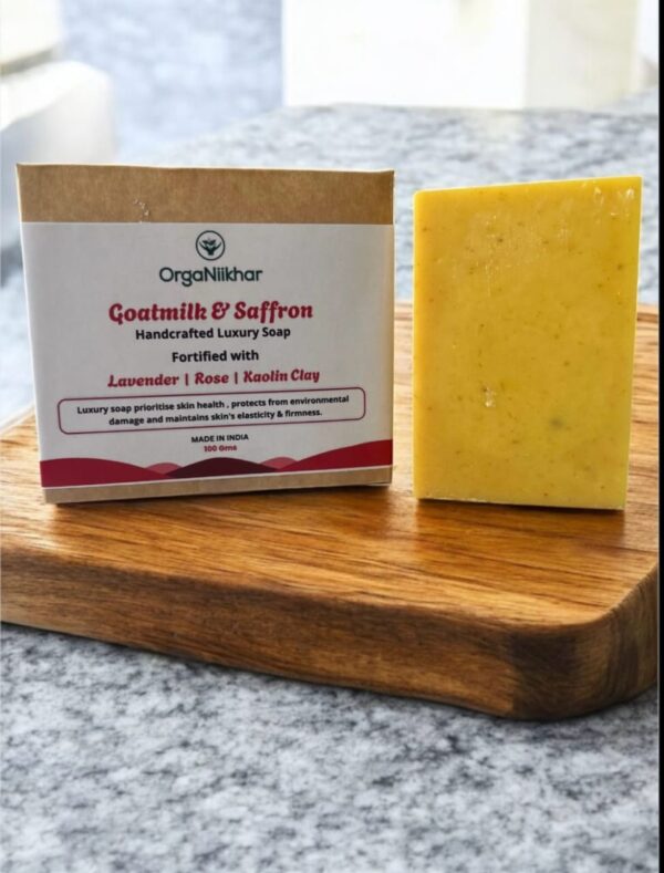 goatmilk saffron soap