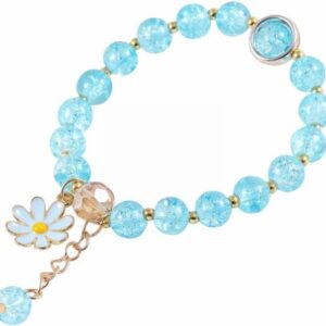 Flower charm Beads Bracelet