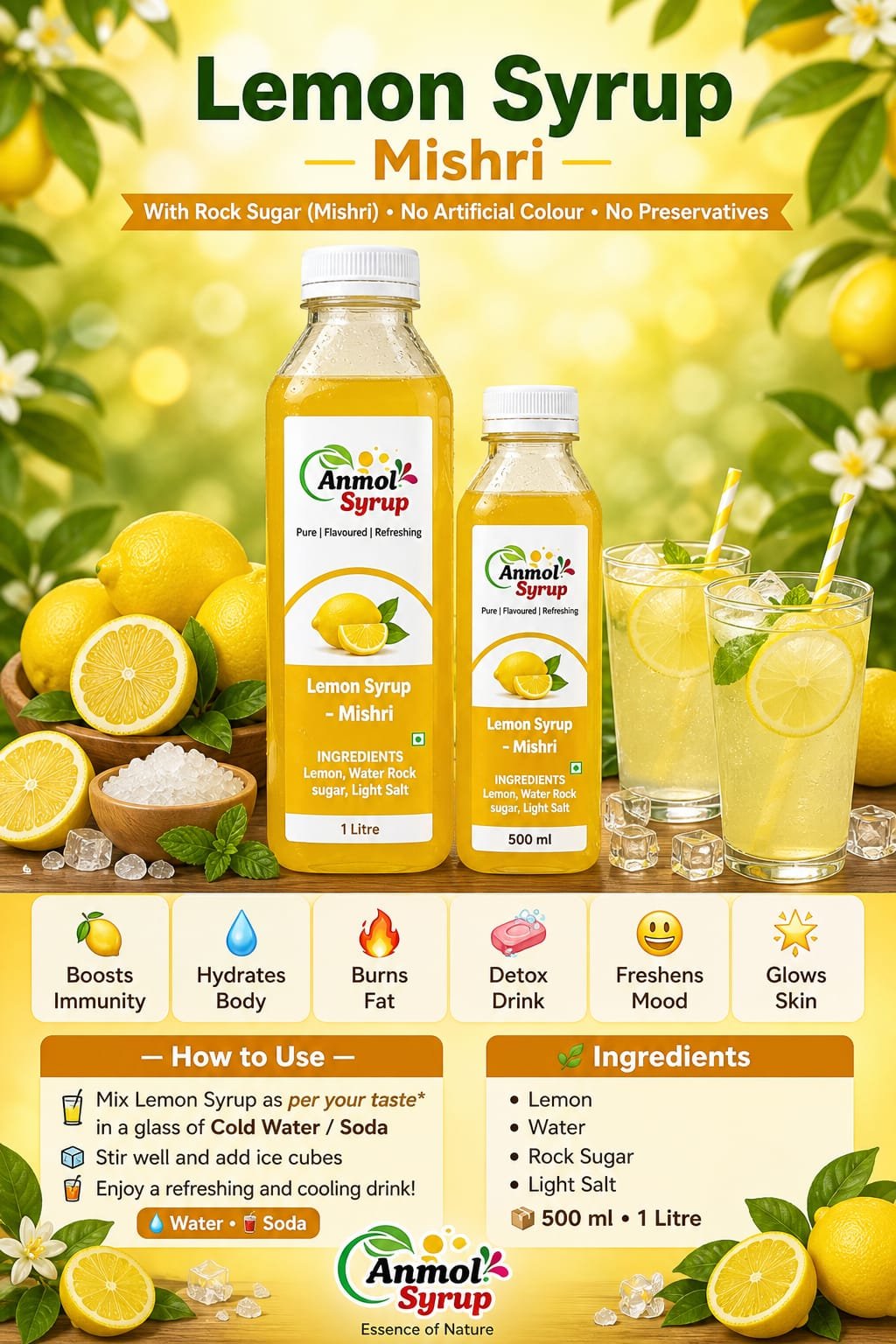 lemon syrup