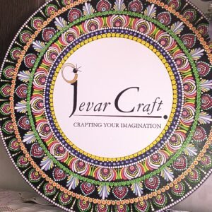 Dot mandala photoframe