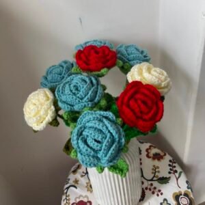 Crochet rose